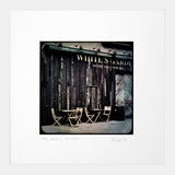 Belfast - The White's Garden White Frame (No Mount)