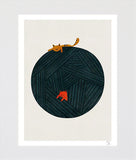 The Yarn Ball Unframed