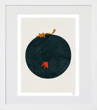 The Yarn Ball White Box Frame