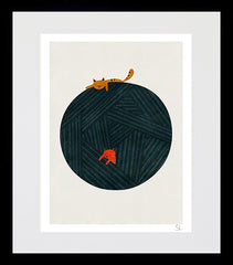 The Yarn Ball Black Box Frame