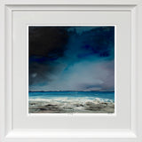 Print - Tide Watching Chunky White Frame