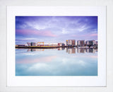 Titanic Skyline Frame White 
