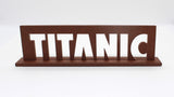 Miniature Titanic Belfast Sign