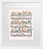 Tolstoy Quote White Frame
