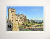 Belfast - Towards The Lough Belfast Castle Unframed 60x47.5
