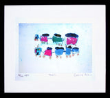 Train Black frame