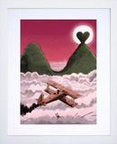 Twin Peaks-White Box Frame