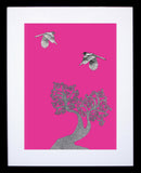 Two for Joy - Pink Framed