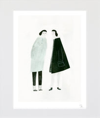 Two Ladies Unframed