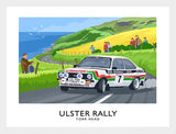 Sport - Ulster Rally Torr Head Mark 2 Escort-40 x 30-White Box Frame (No Mount)