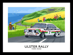 Sport - Ulster Rally Torr Head Mark 2 Escort-40 x 30-Black Box Frame (No Mount)