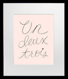 Un Deux Trois Black Frame