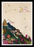 Under Another Sky-33 x 55.5-Black Box Frame (No Mount)