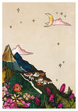 Under Another Sky-33 x 55.5-Unframed