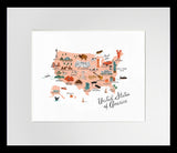United States of America - Black Box Frame