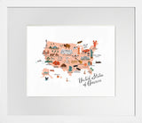 United States of America - White Box Frame