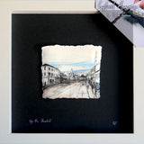 Memories - Up the Shankill Framed 10x10