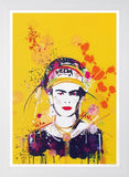 Veda Kahlo - White Frame