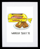 Food - Veda Bread 21 x 29.5 Black frame
