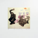 Venus and Mars III - Grooming Unframed