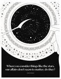 Virginia Woolf - Stars Unframed