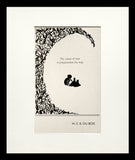 Postcard - W. E. B. Du Bois Small Flat Black Frame