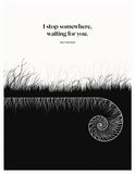 Walt Whitman - Wait Unframed