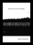 Walt Whitman - All Truths Wait