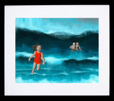 Waves Framed