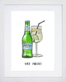 Drinks - West Coast Cooler White Frame