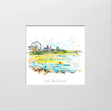 Print Open Edition Landscape - West Strand, Portrush