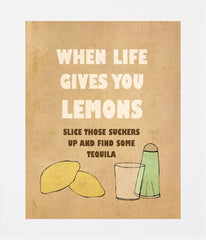 When Life Gives You Lemons Unframed 20x25