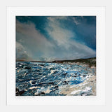 Print - Whiterock Beach White Frame