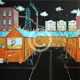 Print - William The Conker 40 x 40-Unframed