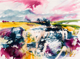 Windswept Valley, Donegal Unframed