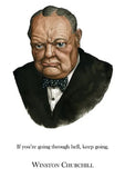 Other - Winston Churchill Quote Unframed