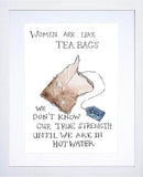 Drinks Tea White Frame