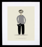 Woody Allen Frame Black