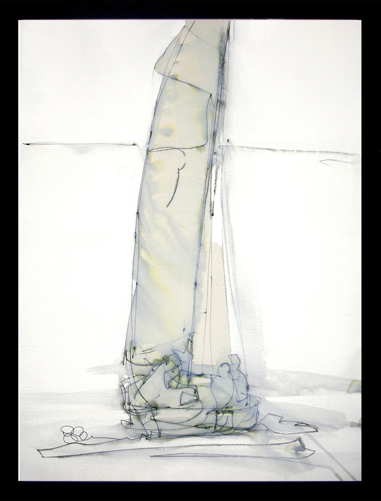Stephen McClean | Yacht Series 7 | Original Mixed Media Painting | Yard ...