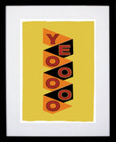 Northern Irish Slang - Yeooooo Black Frame
