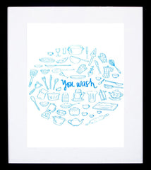 You Wash Frame Black