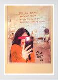 You Big Stinker - Flat White Frame