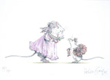 Miss Lily Tells Angelina That She Is A Good Little Dancer Artist Proof