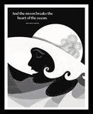 Zora Neale Hurston - Moon Black Box Frame