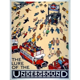 Travel Posters, The Lure of the Underground